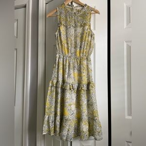Yellow Midi Dress